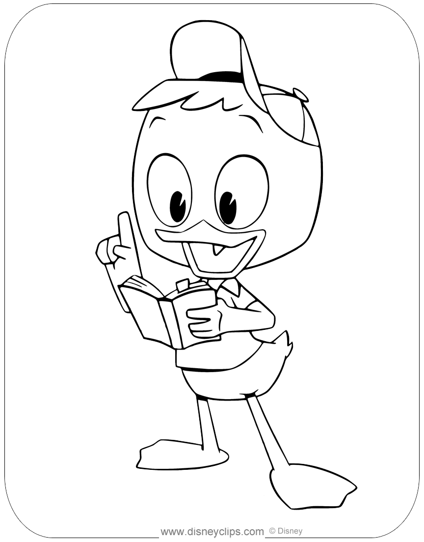 Webby Ducktales Coloring Pages - Taberu Wallpaper