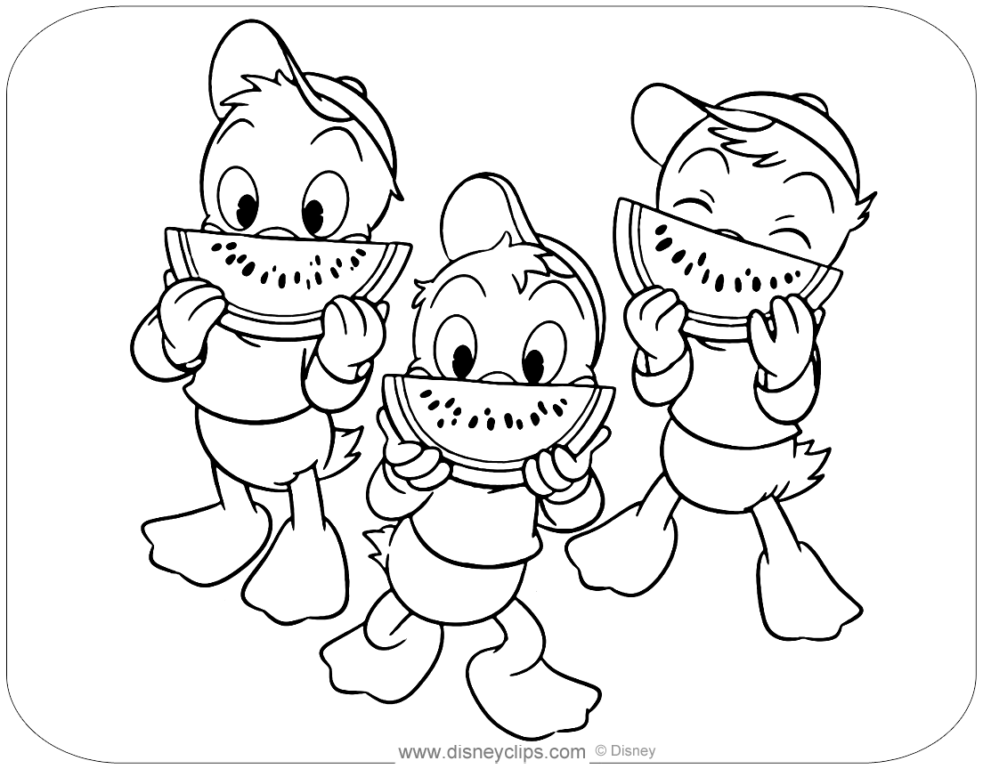 Ducktales Coloring Pages   Disneyclips.com