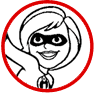 Elastigirl coloring page