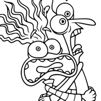 Inside Out 2 coloring page