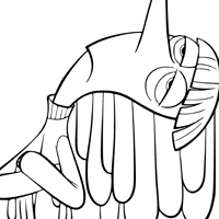 Inside Out 2 Ennui coloring page