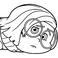 Inside Out 2 coloring page