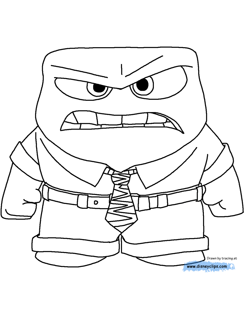 Inside Out Coloring Pages   Disneyclips.com