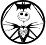 Jack Skellington coloring page