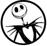 Jack Skellington coloring page