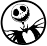 Jack Skellington coloring page