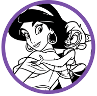 Aladdin coloring page