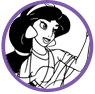 Jasmine coloring page