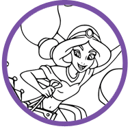 Aladdin coloring page