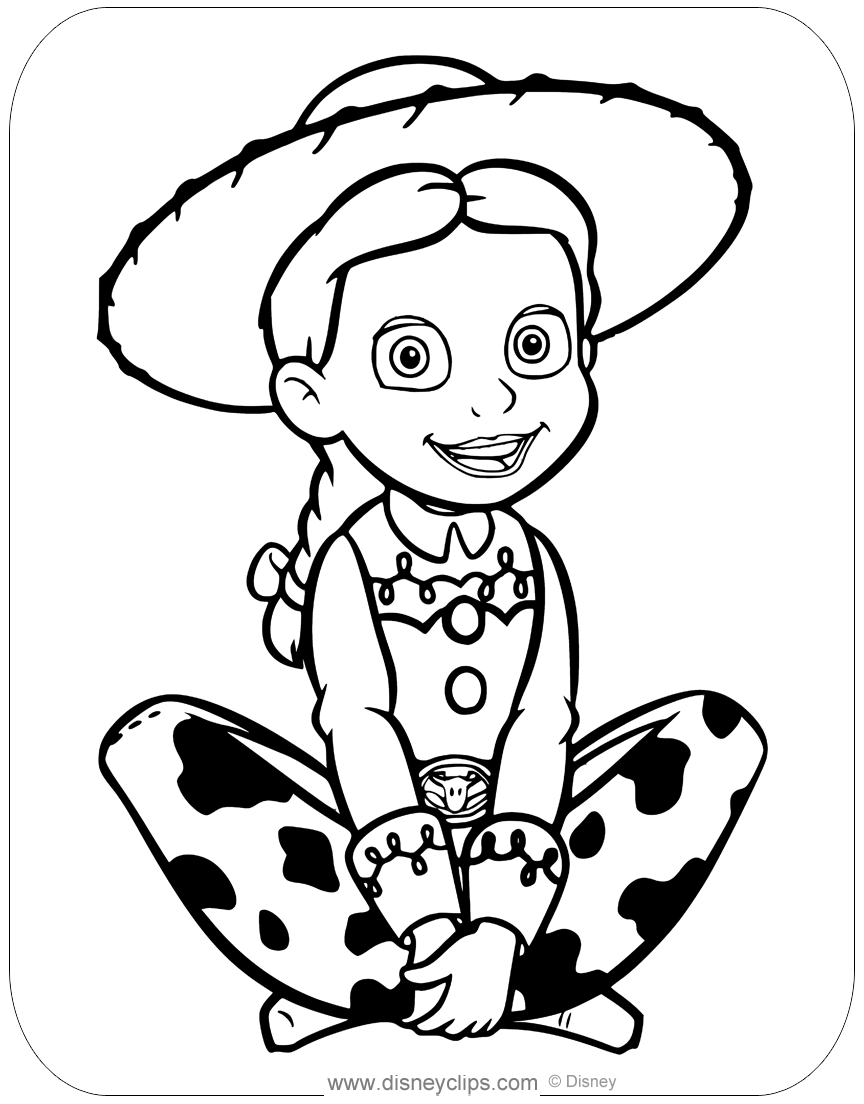 Toy Story Coloring Pages Disneyclips Com