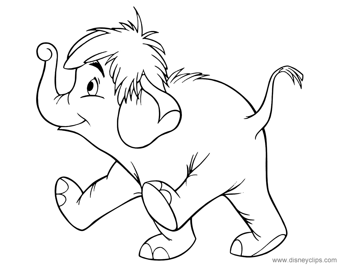 the jungle book coloring pages  disneyclips