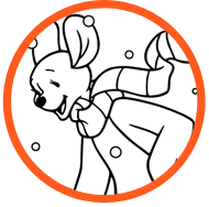 Pooh & Friends coloring page