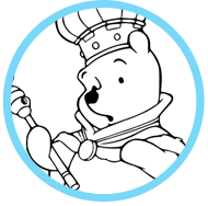 Winnie the Pooh and Piglet coloring page