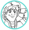 Kristoff coloring page