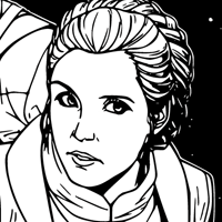 Star Wars coloring page