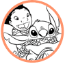 Lilo & Stitch coloring page