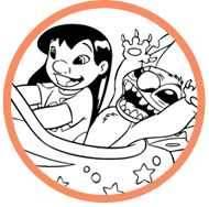 Lilo & Stitch coloring page