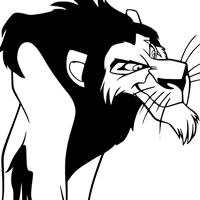 Scar coloring page