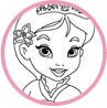 Little Princess Mulan coloring page