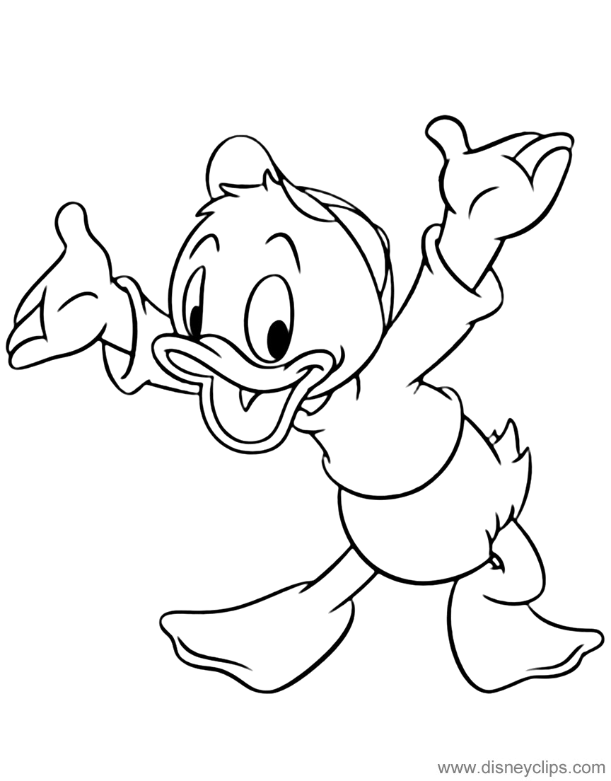 ducktales-huey-coloring-pages