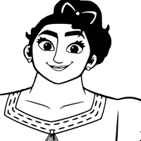 Luisa coloring page