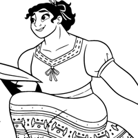 Luisa coloring page