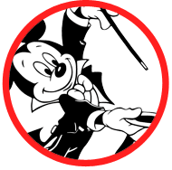 Mickey Mouse coloring page