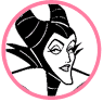 Maleficent and Diablo coloring page