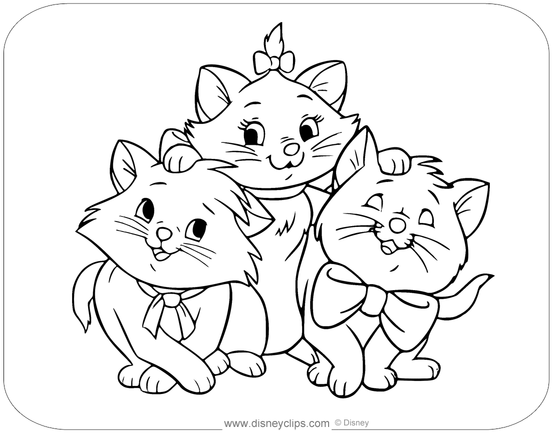 33+ Aristocats Printable Coloring Pages - WayneLaurence