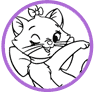 Marie coloring page