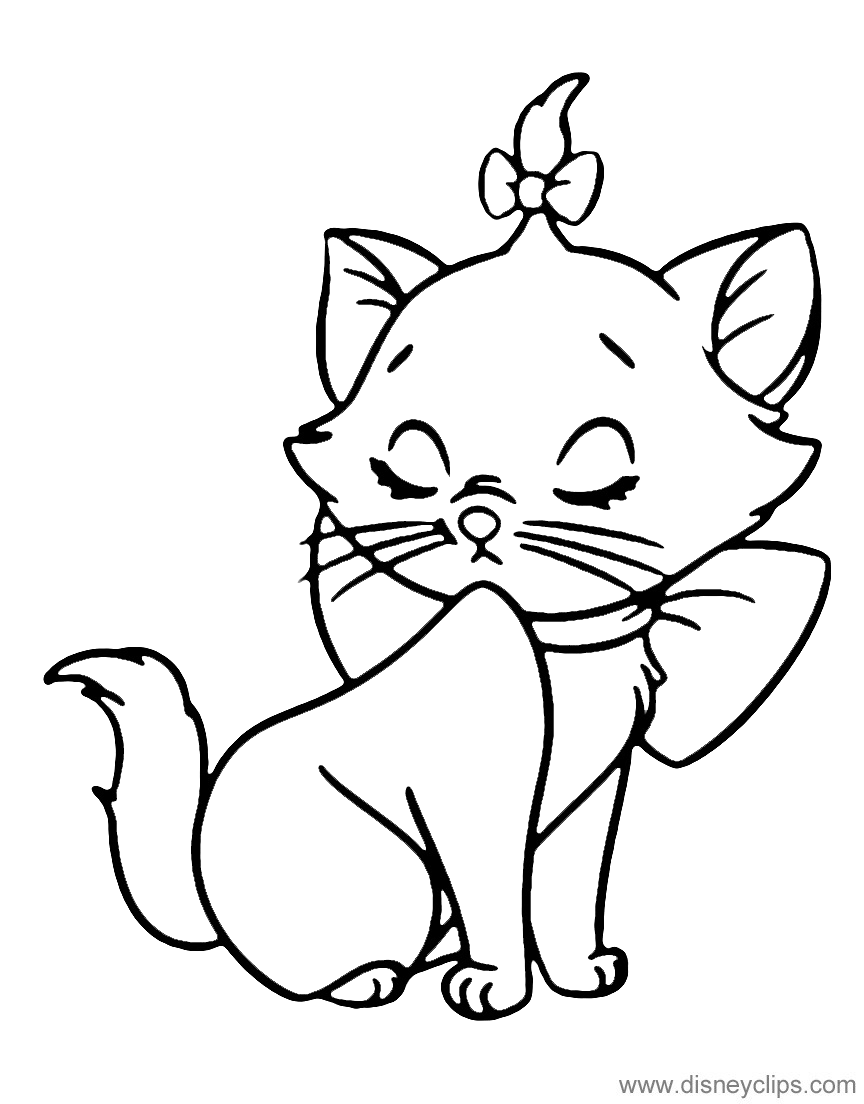 The Aristocats Coloring Pages (4) | Disneyclips.com