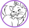 Marie coloring page