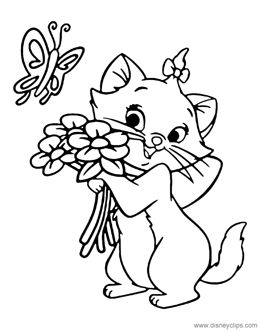 The Aristocats Coloring Pages (2) | Disneyclips.com