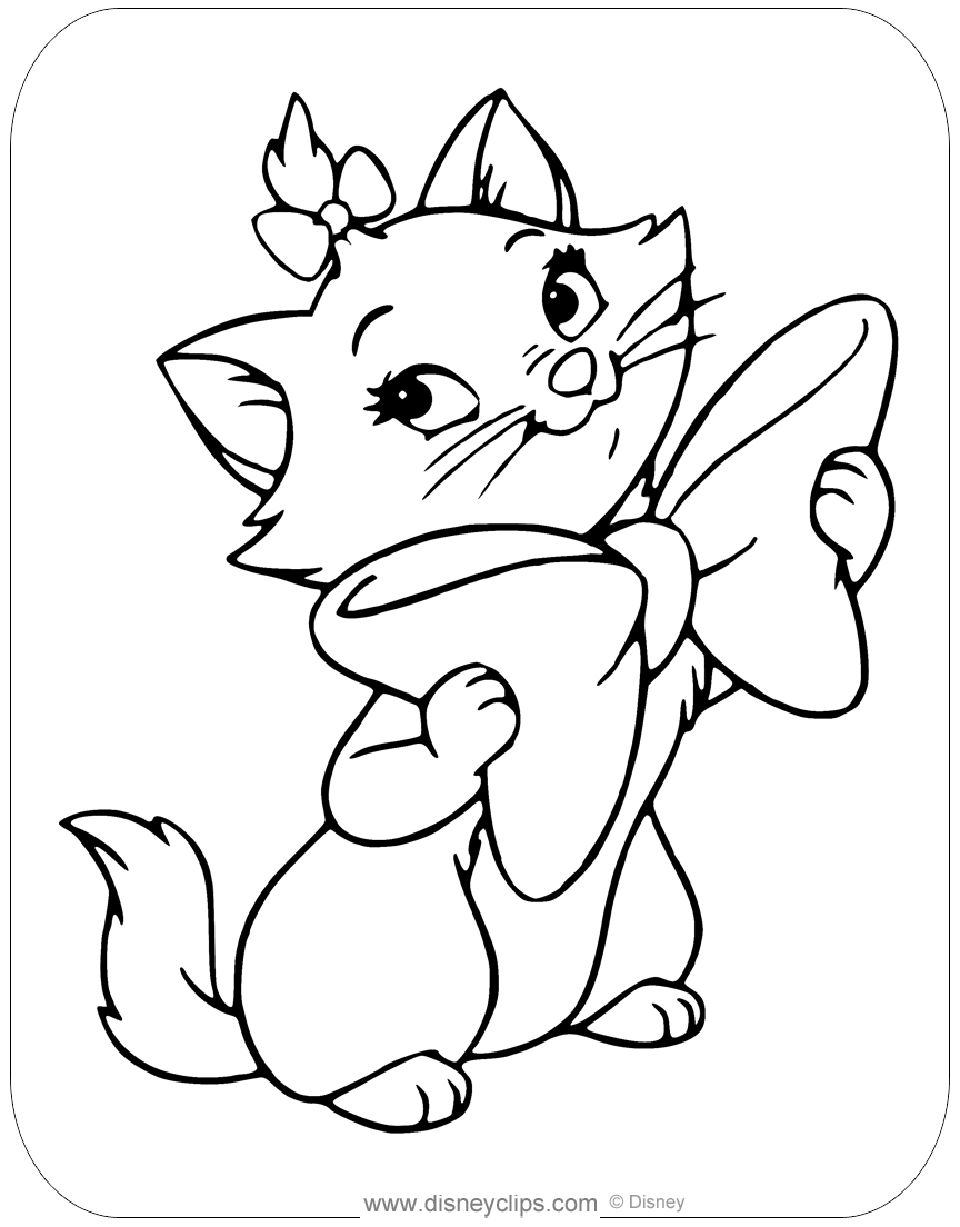 The Aristocats Coloring Pages (2) | Disneyclips.com