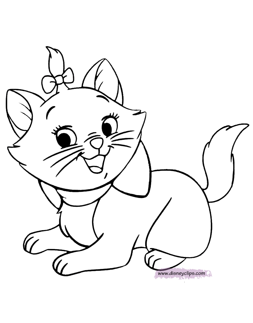 The Aristocats Coloring Pages 3 | Disney Coloring Book