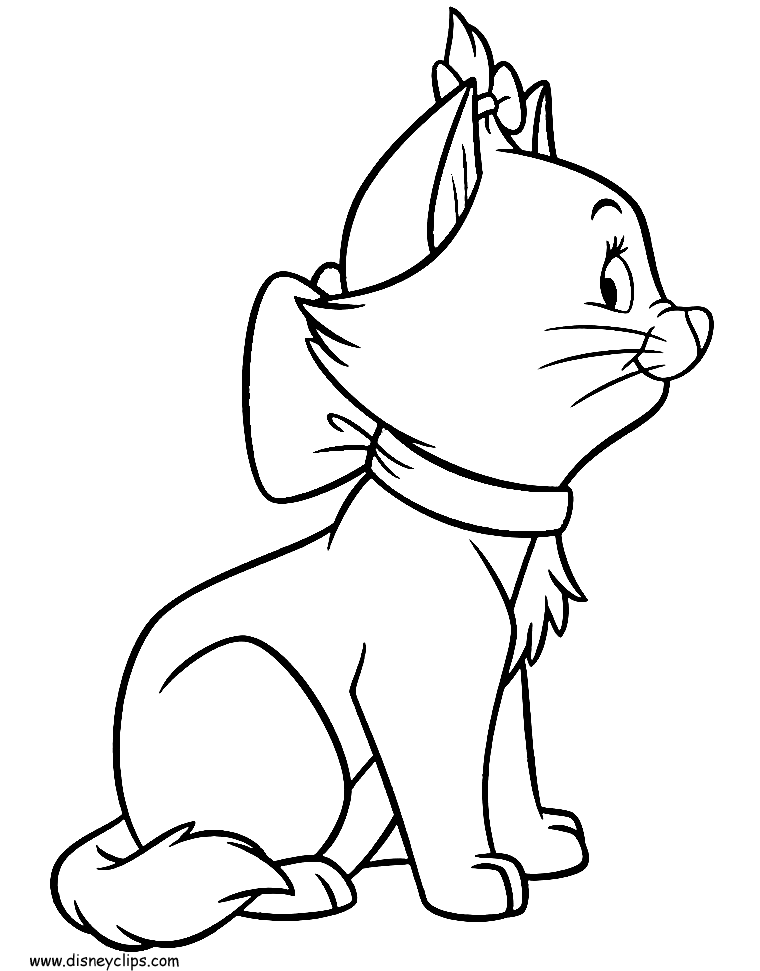 The Aristocats Coloring Pages 2 | Disney Coloring Book