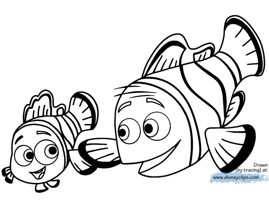 Finding Dory Coloring Pages | Disneyclips.com