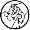 Merlin coloring page