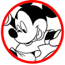 Mickey Mouse soccer coloring page