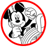 Mickey Mouse coloring page