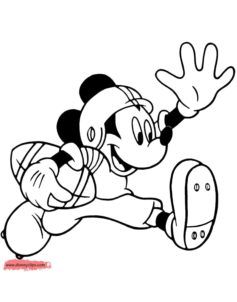 Download Mickey Mouse Coloring Pages 9 | Disney Coloring Book