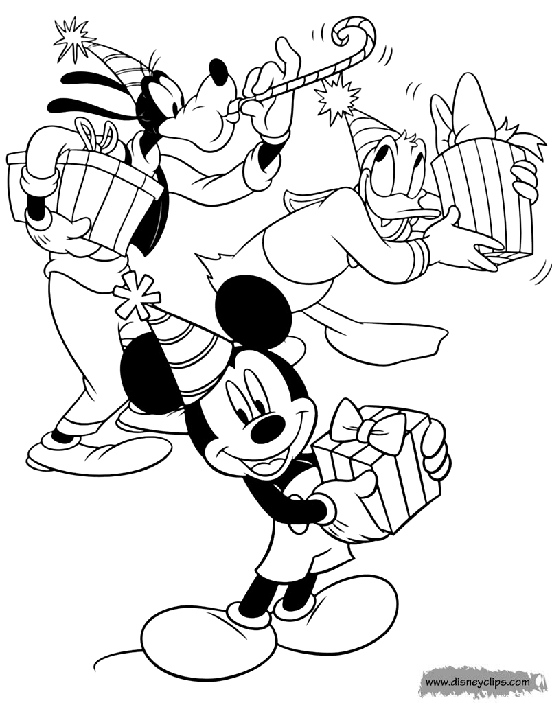 Mickey Mouse & Friends Coloring Pages 5 | Disney's World of Wonders