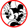 Mickey Mouse and friends coloring page