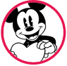 Classic Mickey coloring page