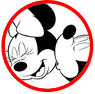 Mickey and Minnie Mouse coloring page