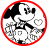 Classic Mickey and Minnie Mouse coloring page