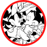 Mickey and Minnie Mouse coloring page