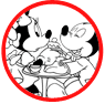 Mickey and Minnie Mouse coloring page