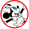 Mickey and Minnie Mouse coloring page