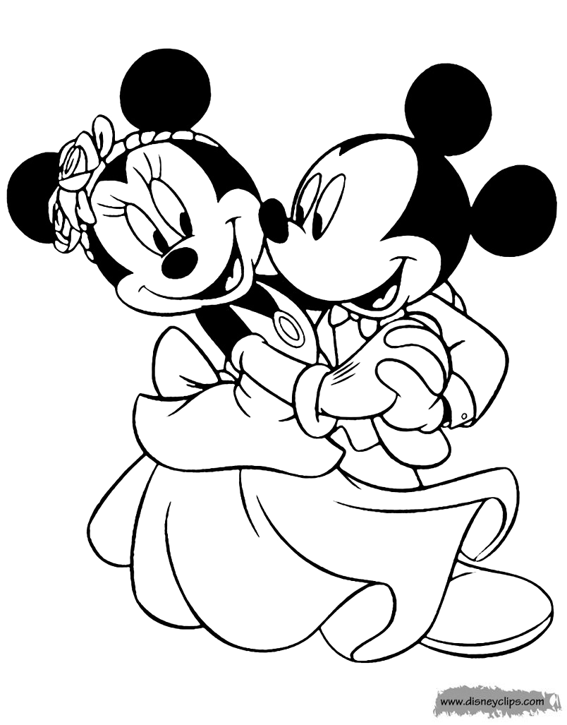 Coloring Pages Mickey Mouse And Friends / Printable Coloring Pages for